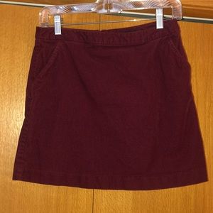 Corduroy skirt